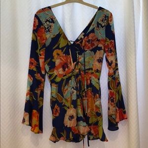 Floral romper